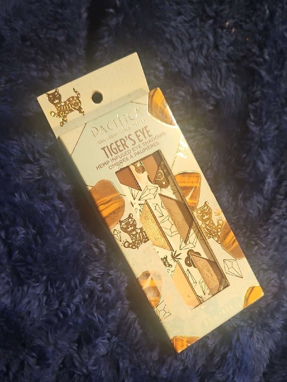 Pacifica Tiger's Eye Eyeshadow Set – Brown & Gold Palette